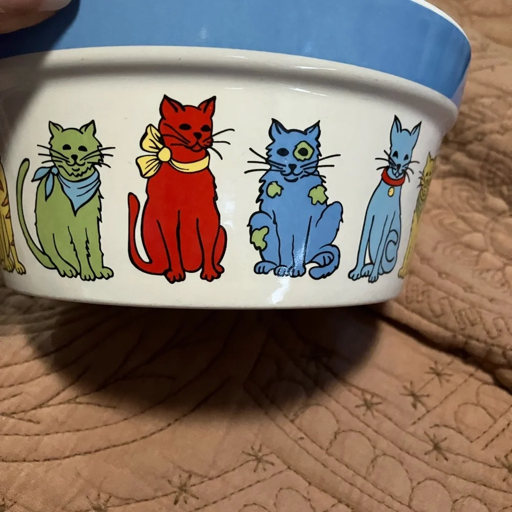 Signature Housewares MY FRIENDS Ceramic Pet Bowl